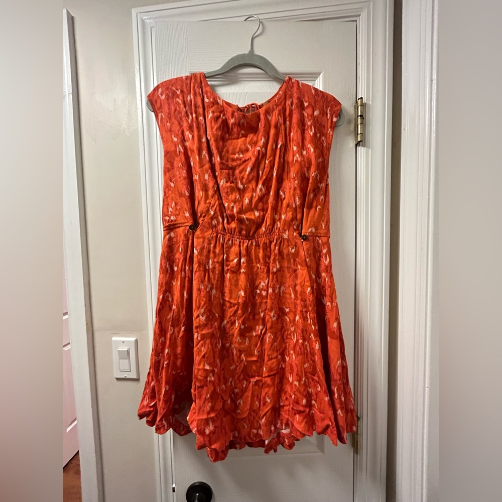 Orange Free People Dress